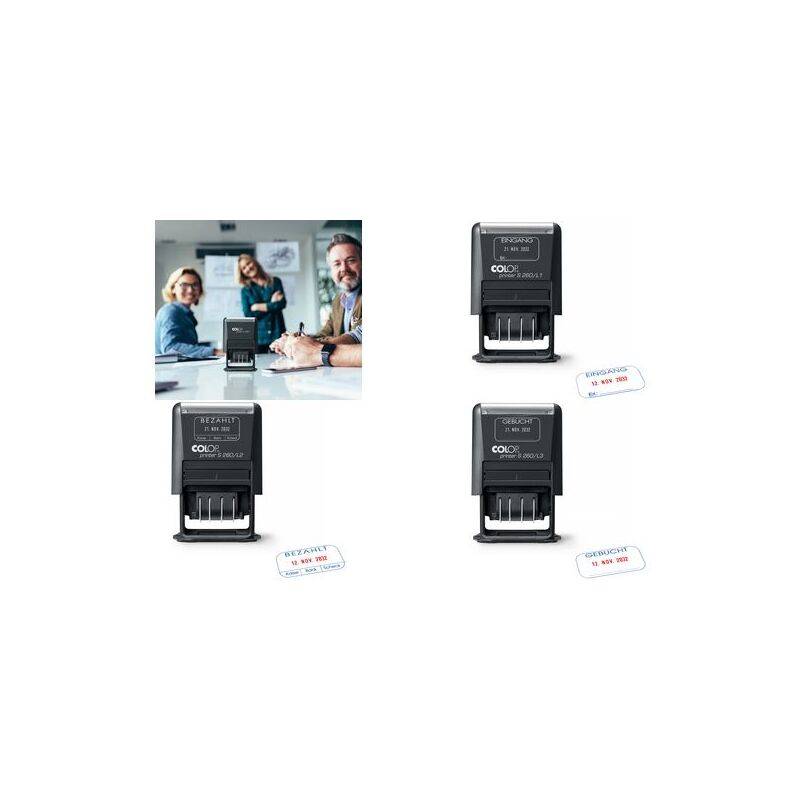 Datumstempel mit Text Printer S 260/L2 N