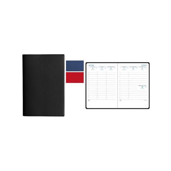EXACOMPTA Taschenkalender Horizon 13, 2027, farbig sortiert