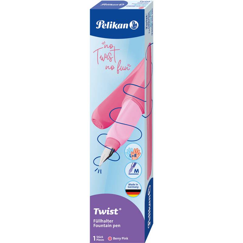 Pelikan Füller Twist P457 M Berry Pink FS-0