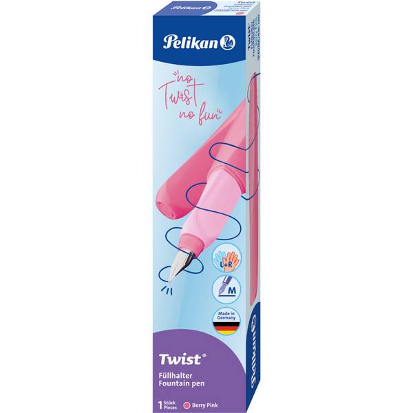 Pelikan Füller Twist P457 M Berry Pink FS