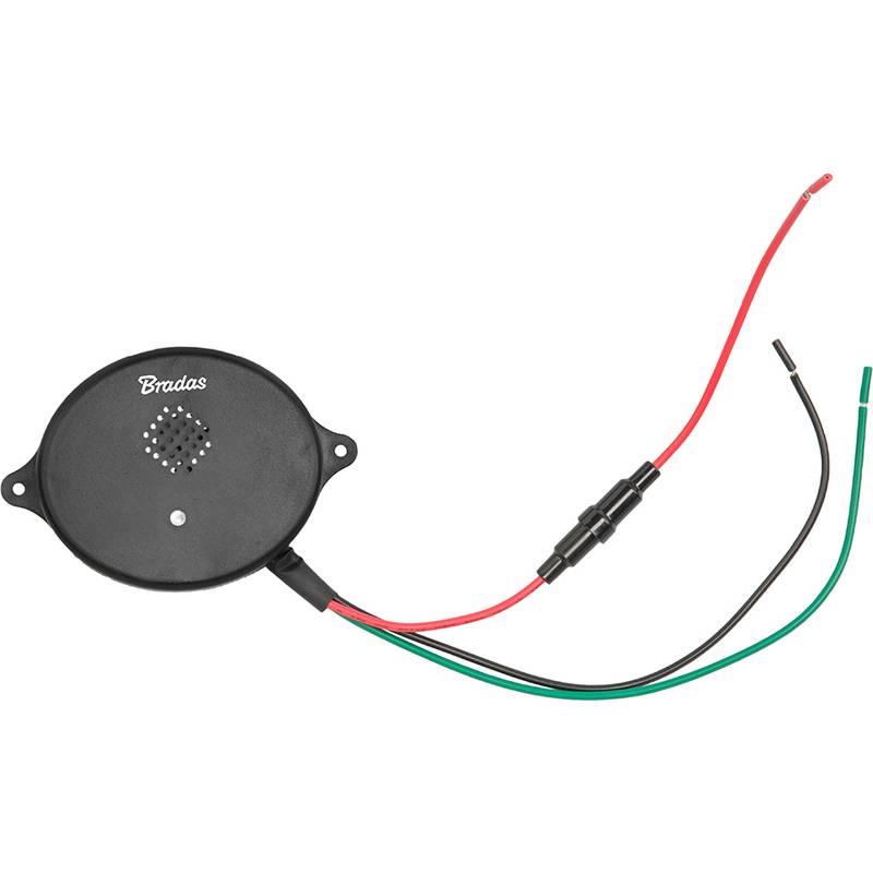 Auto-Nager- & Marderschreck schwarz zum Anschluss an eine 12V-Batterie mit Löche-0