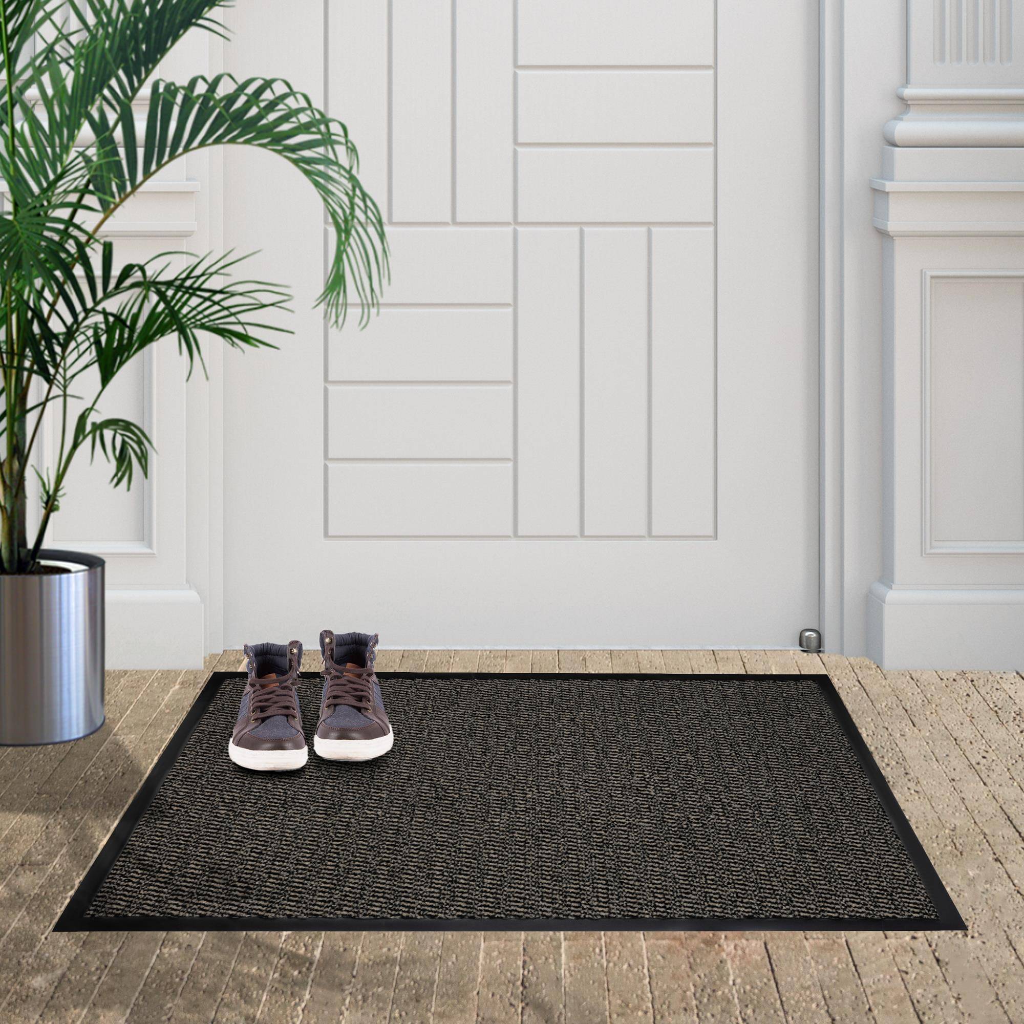Furni24 Fußmatte - Beige-Schwarz, 60 x 90 cm-4