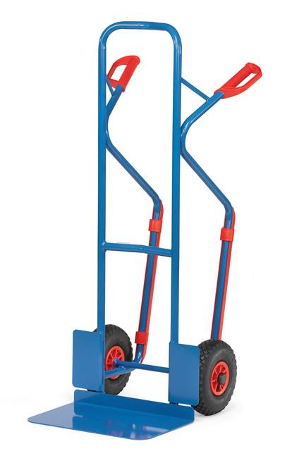 Sackkarre mit Vollgummibereifung Höhe 1300 mm Schaufelbreite 480 mm-0
