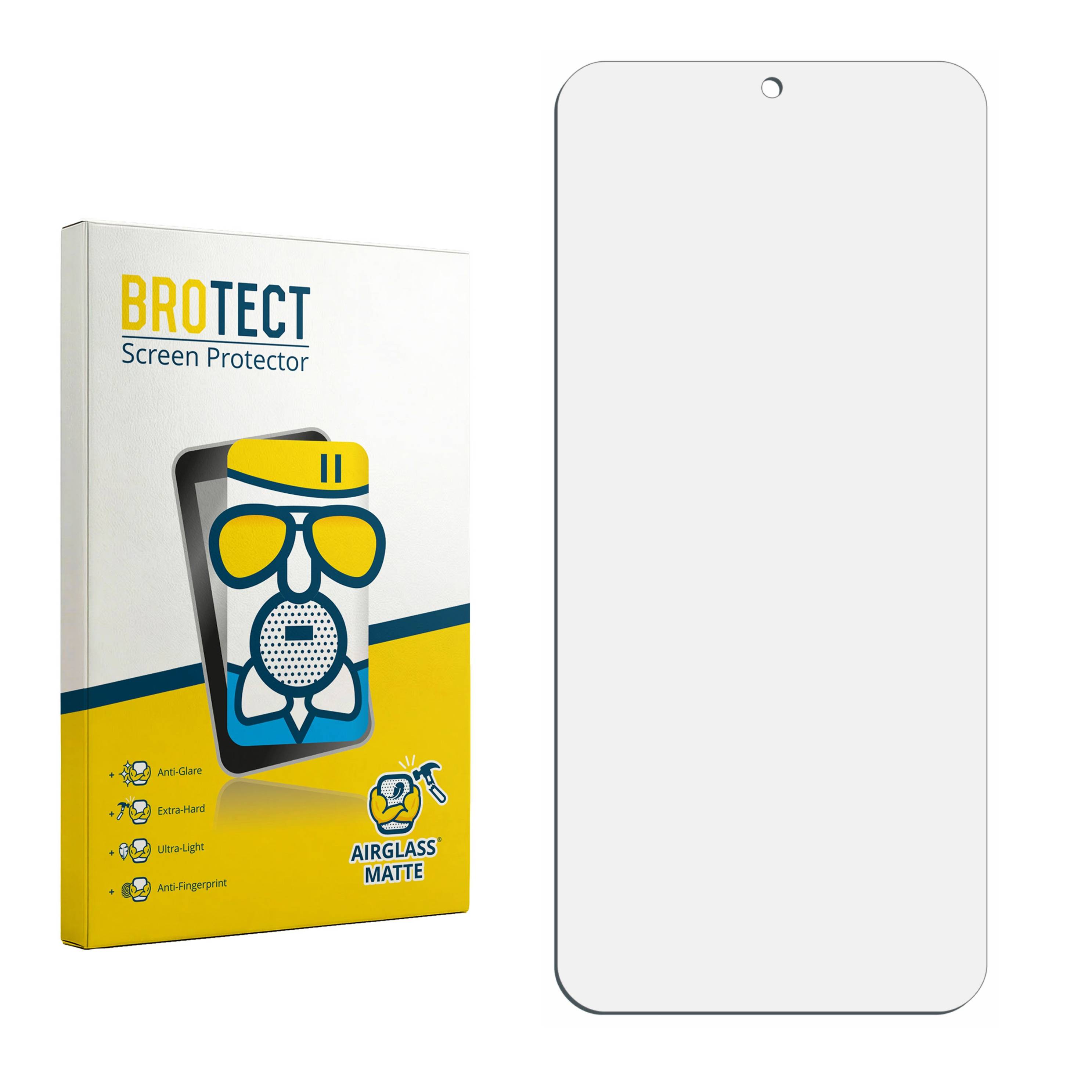 BROTECT Entspiegelungs Schutzglas für Samsung Galaxy XCover 7 / 7 Pro Schutzfolie Panzer Folie Glas Display Schutz matt-4