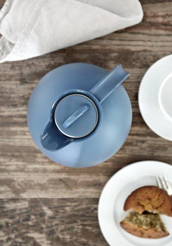 alfi Isolierkanne Kugel vintage indigo alfiDur VAKUUM-HARTGLASEINSATZ - Der-2