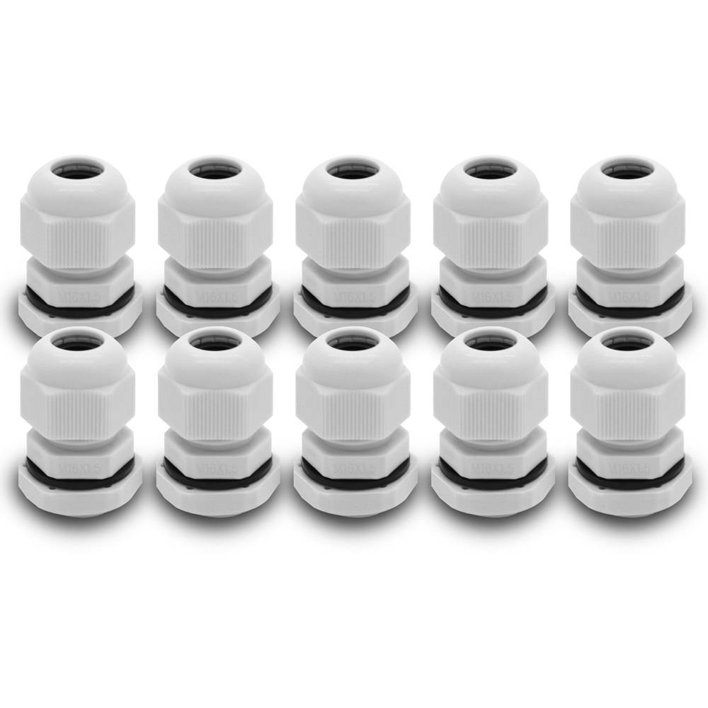Symbolbild für Sicherungskasten IP65 Aufputz 36 Module + 40 Kabelverschraubungen M12- M25 Feuchtraum Verteiler Set