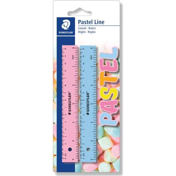 Lineale Pastel Line 15cm farbig sortiert-0