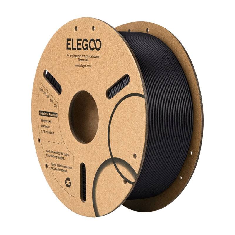 ELEGOO PLA-CF Filament, 1,75mm, 1kg, schwarz