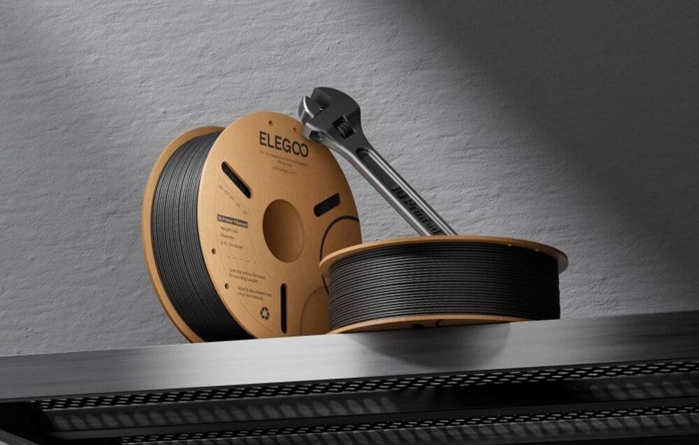 ELEGOO PLA-CF Filament, 1,75mm, 1kg, schwarz-1