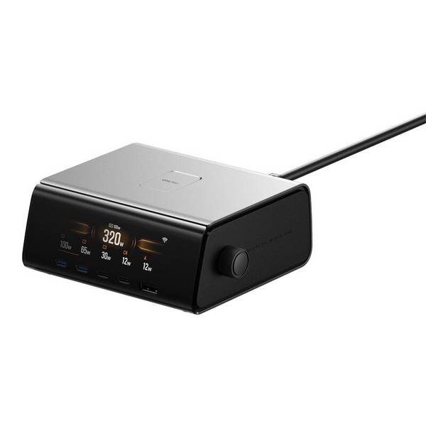 EcoFlow RAPID Pro 320W Dockingstation, 4xUSB-C, 1xUSB-A, GaN