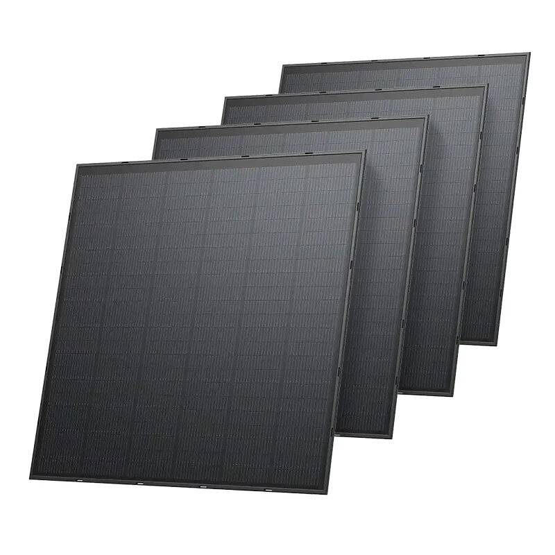 Symbolbild für Satz mit 2x EcoFlow 250W-Photovoltaik-Paneel Starre Konstruktion
