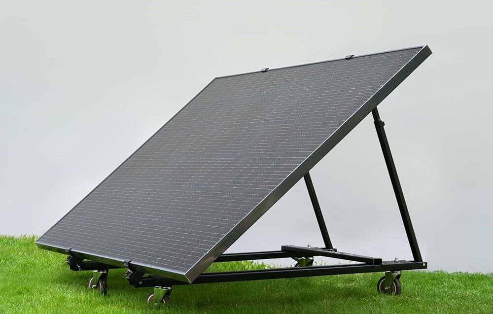 Preisbild für Verstellbarer Ecoflow-Halter für PV-Panel 400 W, freistehend oder für Wandmontage