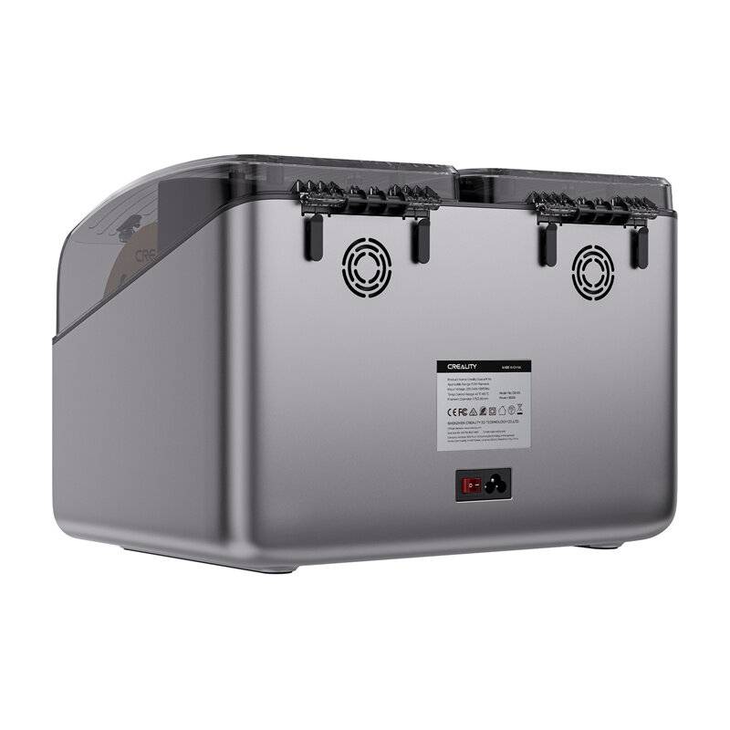 Symbolbild für Creality SpacePi X4 Filament Trockenbox für 4 Spulen, bis 85°C, duale 200W PTC-Heizung