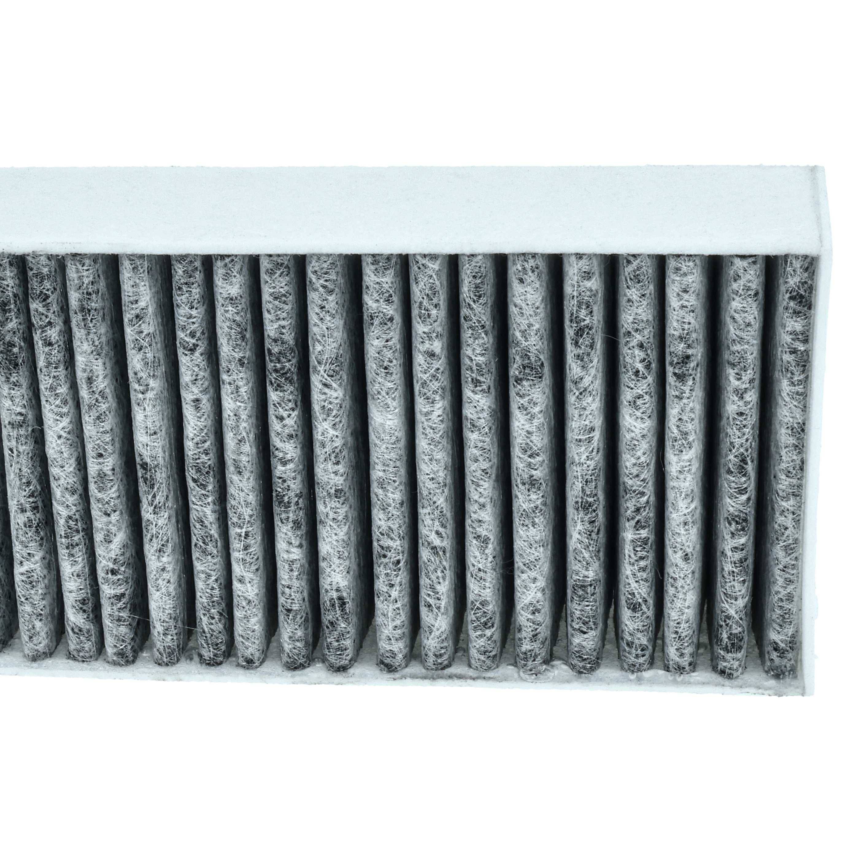 vhbw 4x Aktivkohlefilter kompatibel mit Siemens EX877LA70 | EX877LX67E, EX877NX68E, EX807NX68E, EX875LX57E, EX875LX67E-3