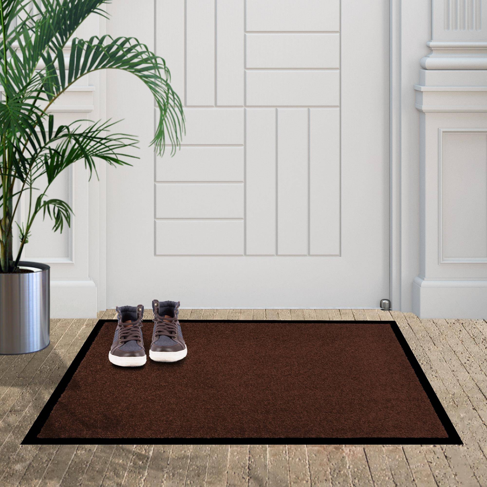 Furni24 Fußmatte - Braun, 60 x 90 cm-4