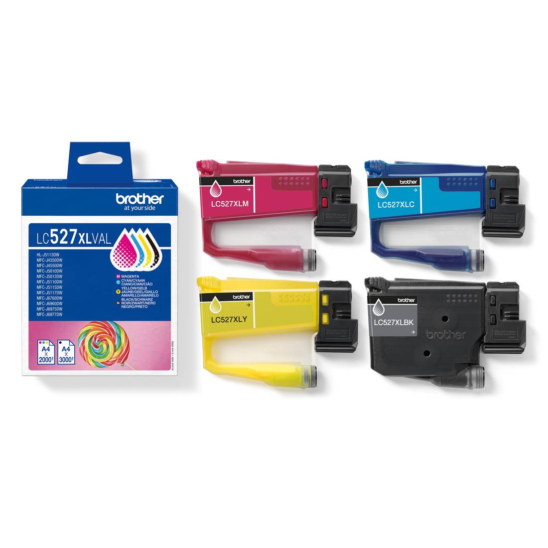 Brother LC527XL Value Pack - 4er-Pack - Hohe-1