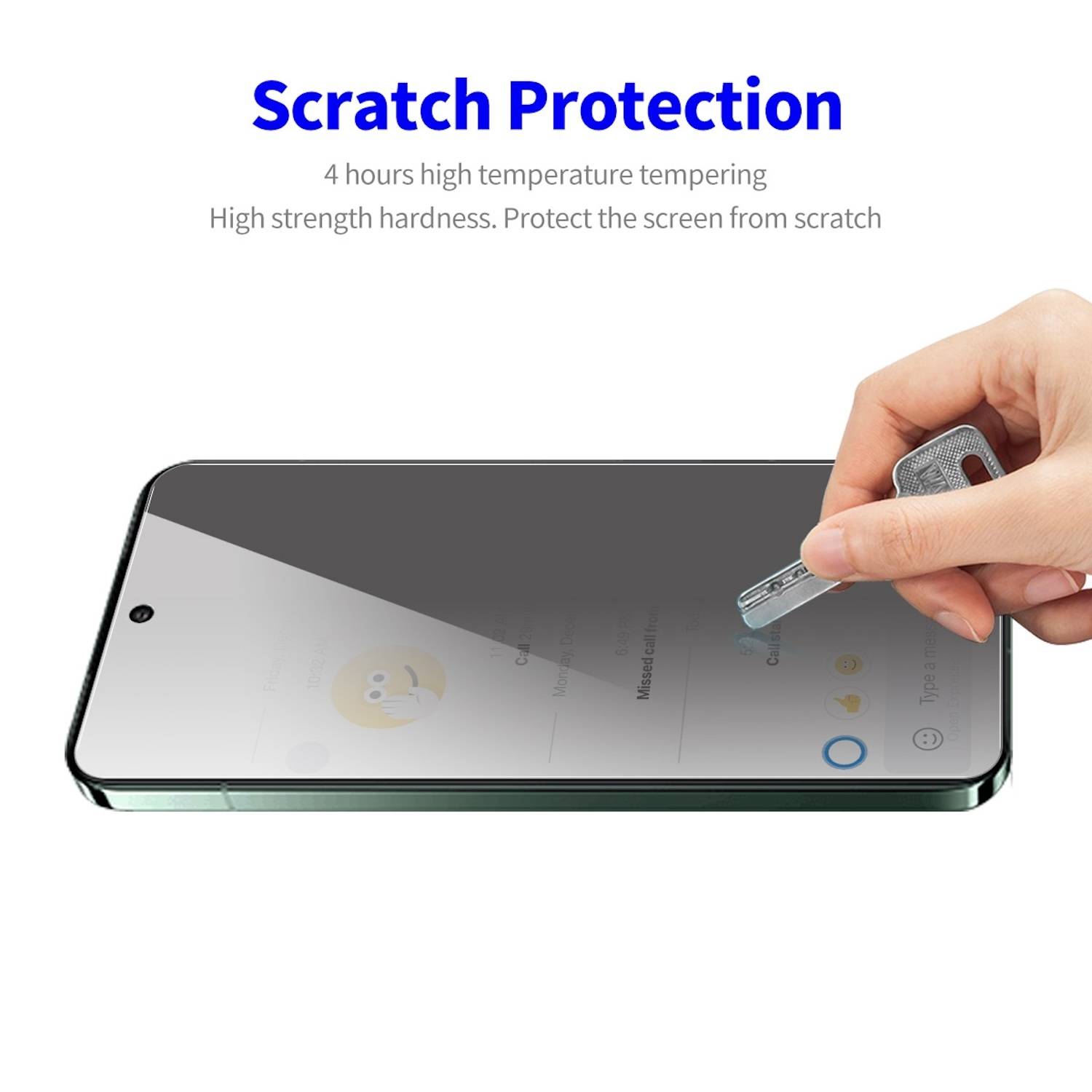 Display Schutzglas Privacy für Apple iPhone 17e / 16e 2x H9 Folie Antispionage-3