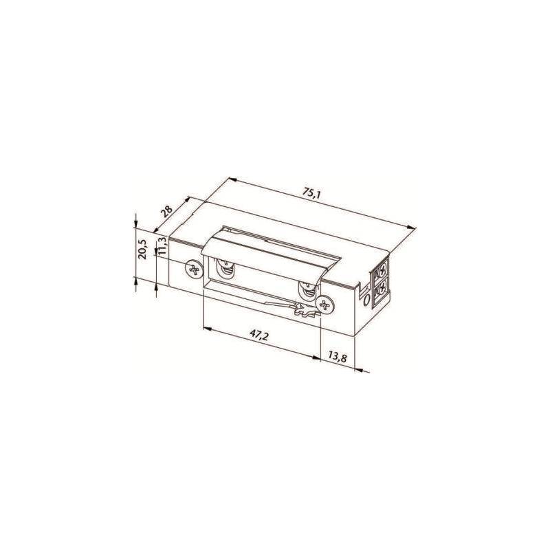 ABUS ET80 Elektrischer Türöffner-2