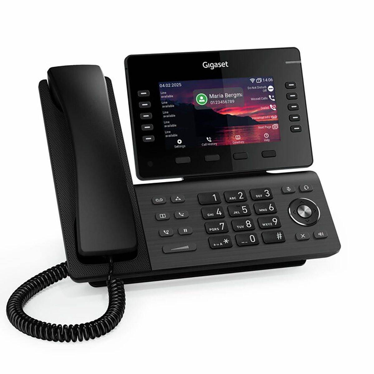 Gigaset P855BW IP PRO kabelgebundenes IP-Tischtelefon-0