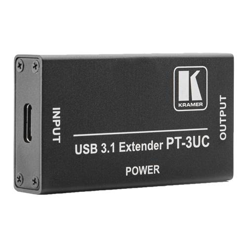 KRAMER PT-3UC - Aktiver USB-C Extender (4K@60Hz | USB3.2 SuperSpeed 10Gbps | DisplayPort Alt-Mode)-1