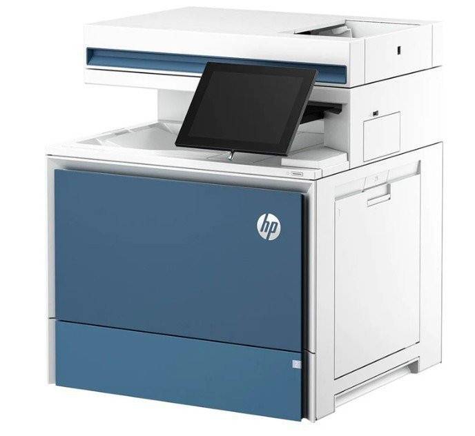 HP Color LaserJet Enterprise MFP X58045dn Drucker, Drucken, Kopieren, Scannen, Faxen (optional), Automatische Dokumenten-1