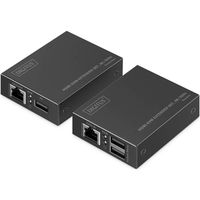 DIGITUS HDMI KVM Extender Set, 4K/30Hz-0