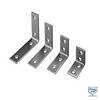 Stuhlwinkel Möbelwinkel Winkelverbinder 80 x 80 x 16 x 2 mm Edelstahl A2 - 50er-Pack