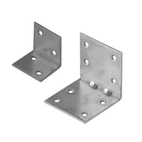 Breitwinkel Winkelverbinder Holzverbinder 30 x 30 x 30 x 2 mm verzinkt - 10er-Pack