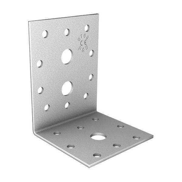 Winkelverbinder Montagewinkel ungleichschenklig 60 x 40 x 60 x 2,5 mm verzinkt - 50er-Pack