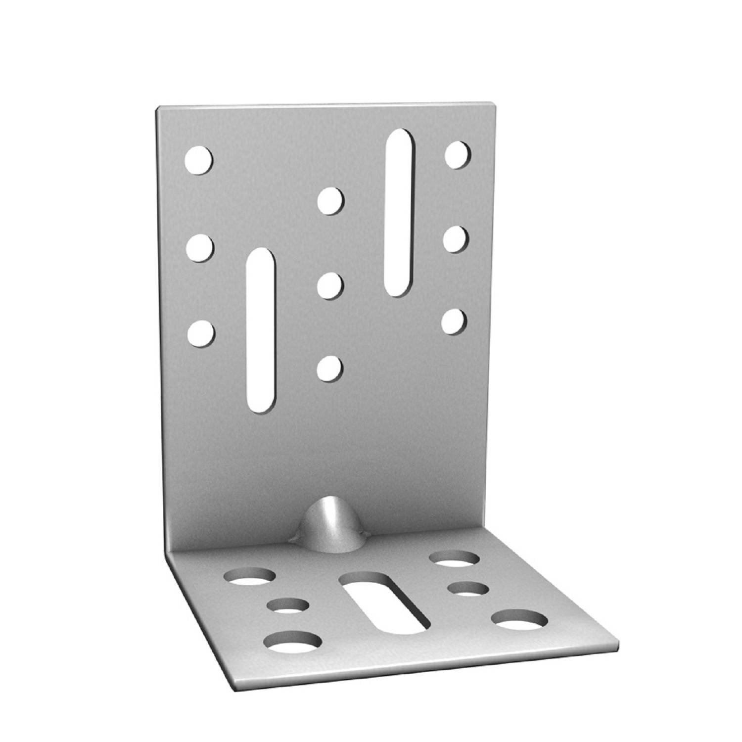 Montagewinkel Winkelverbinder Abstandsmontagewinkel MWF 80 x 60 x 60 x 2,5 mm verzinkt - 50er-Pack-0