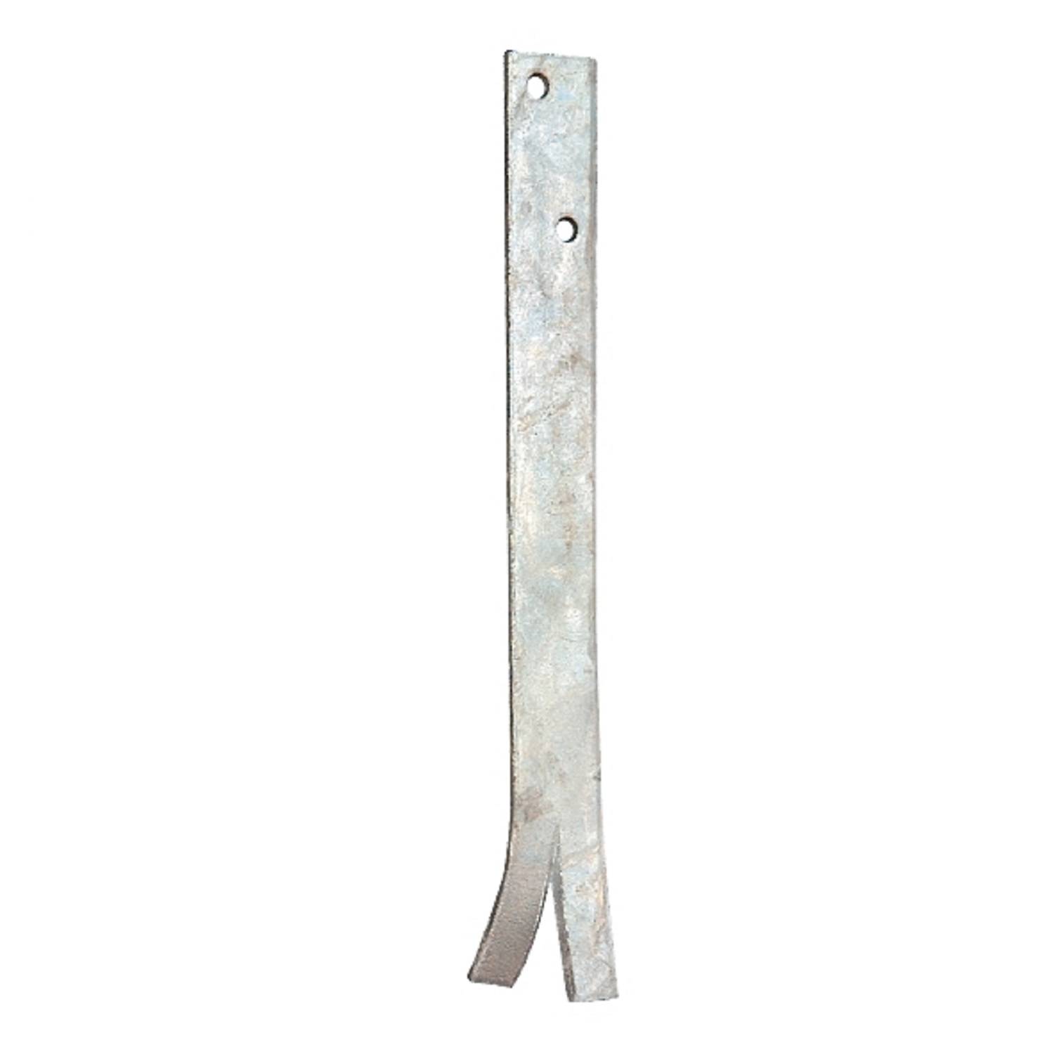 Fußpfettenanker zum Einbetonieren mit 2 Lochungen 600 x 60 x 6 mm feuerverzinkt - 10er-Pack-0