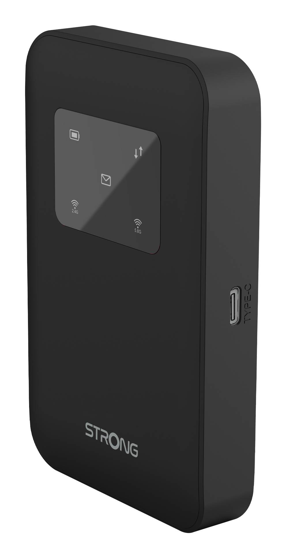 Strong 4G+ LTE MiFi Hotspot Router Wi-Fi 900, Router für Mobilfunknetz, Schwarz, Wi-Fi 5 (802.11ac),-0