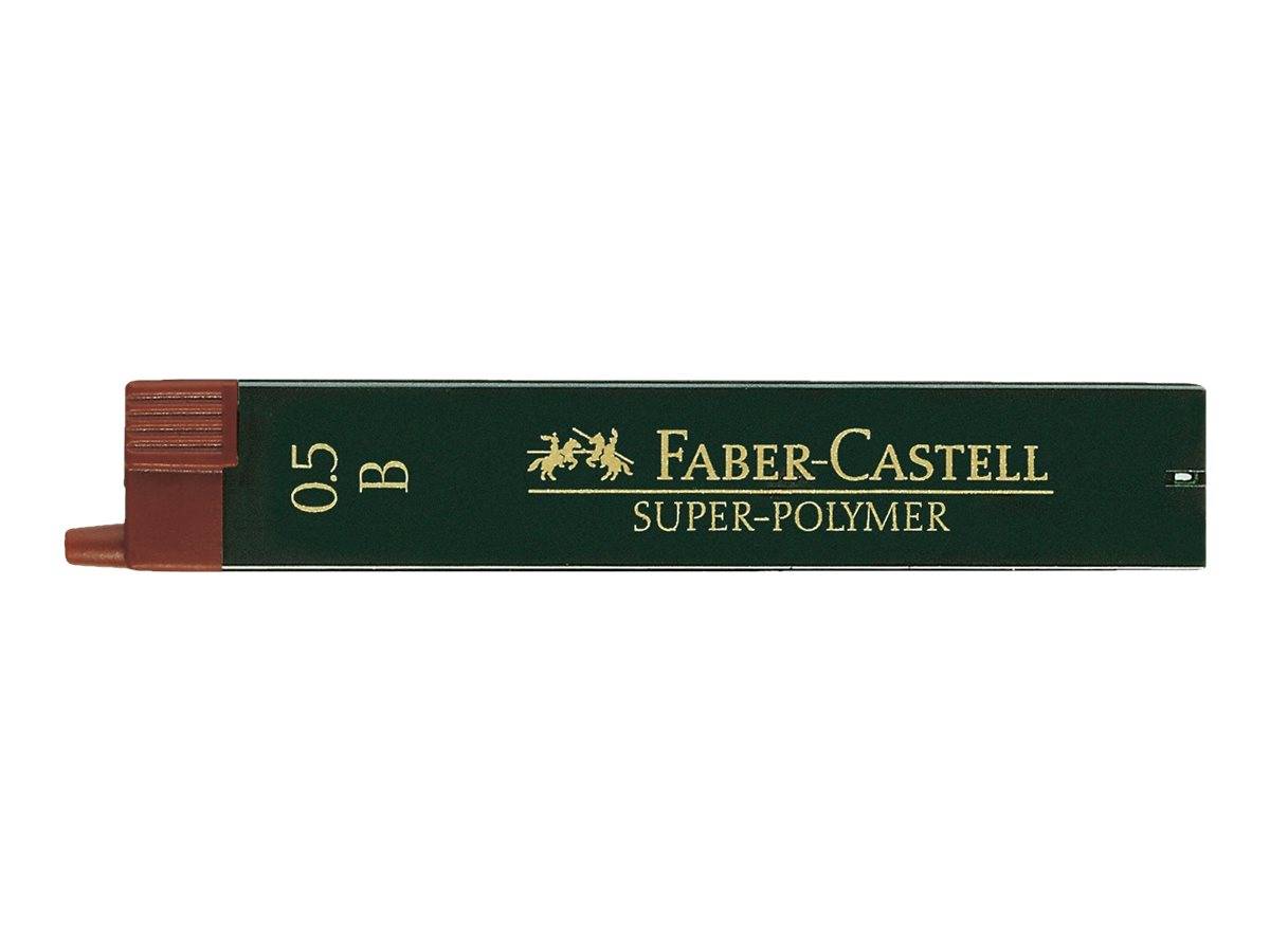 Faber-Castell Super-Polymer - Bleistiftmine - Superpolymer - B - 0.5 mm (Packung mit 24)-2
