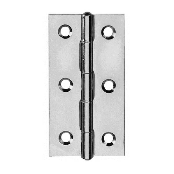 Scharnier Kistenband schmal mit versenkten Schraublöchern verzinkt 26 x 40 mm - 10er-Pack