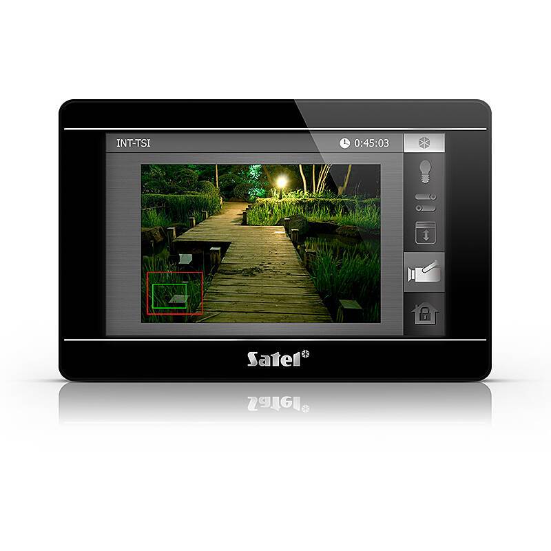 Satel INT-TSI-B Bedienteil, 7'' Touchscreen, Bedienteil | Einsatzgebiet:Haustür, Treppenhaus, Flur | Bedienung:direkt a-1