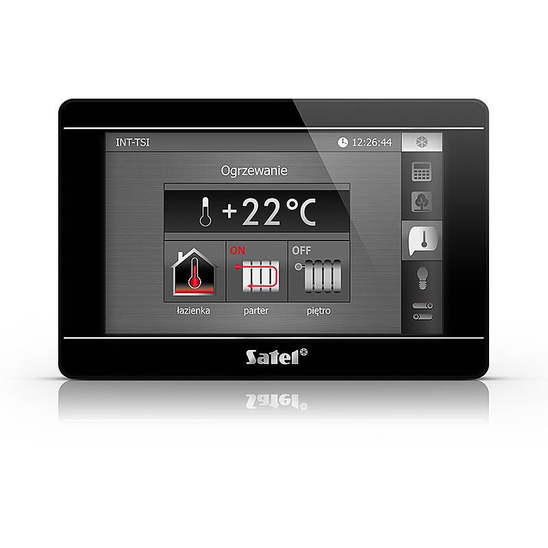 Satel INT-TSI-B Bedienteil, 7'' Touchscreen, Bedienteil | Einsatzgebiet:Haustür, Treppenhaus, Flur | Bedienung:direkt a-2