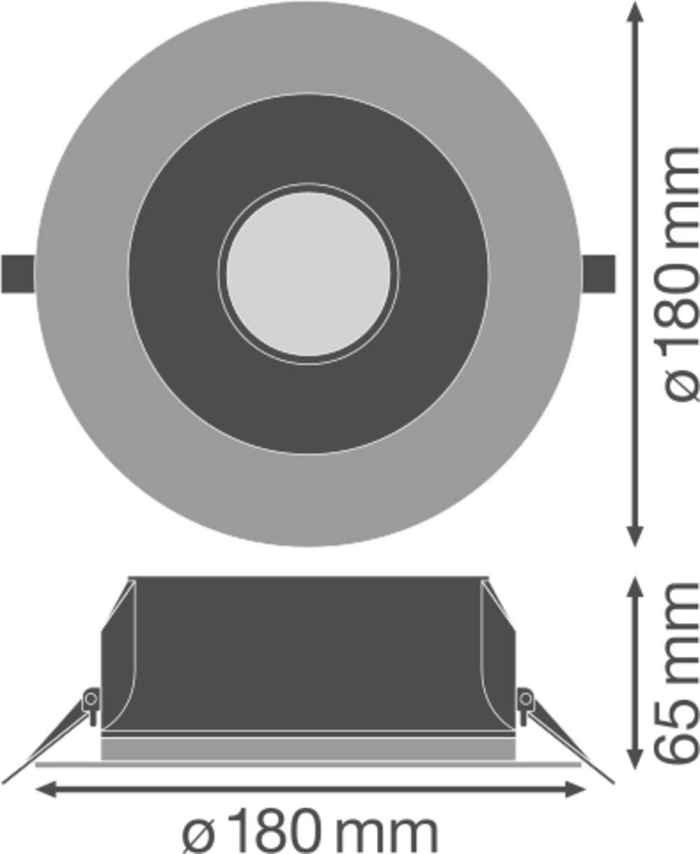 Ledvance LED-Downlight 3000K UGR19 DLUGRDN155PFM14W830-3