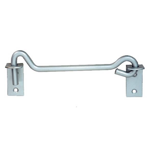 Sturmhaken Torhaken Türhaken Fensterhaken schwer 10 x 200 mm feuerverzinkt