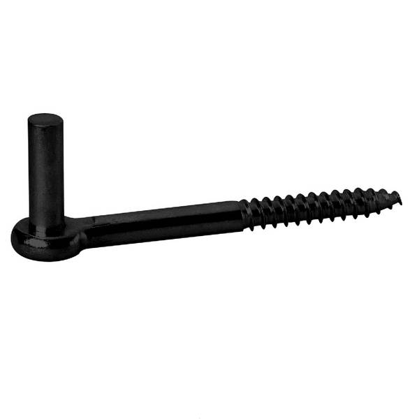Pollmann 1110133 Schraubhaken Schraubkloben J Dorndurchmesser 13 mm Länge 100 mm schwarz