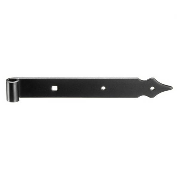 Ladenband Torband Türband mit Zierspitze 600 mm Rollendurchmesser 13 mm schwarz