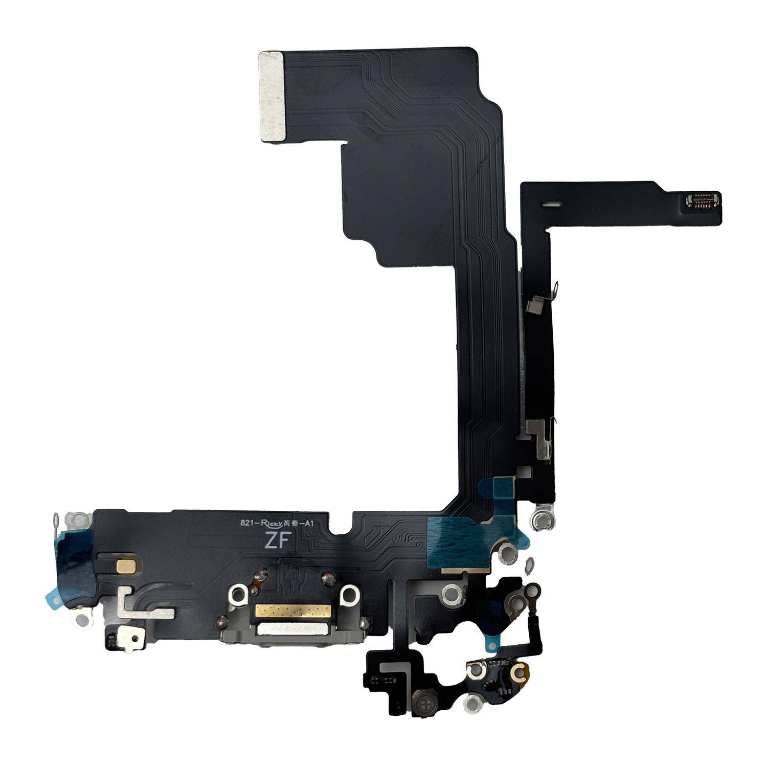 Für Apple iPhone 15 Pro Ladeanschluss Dock Connector Ersatzteil Weiß-2
