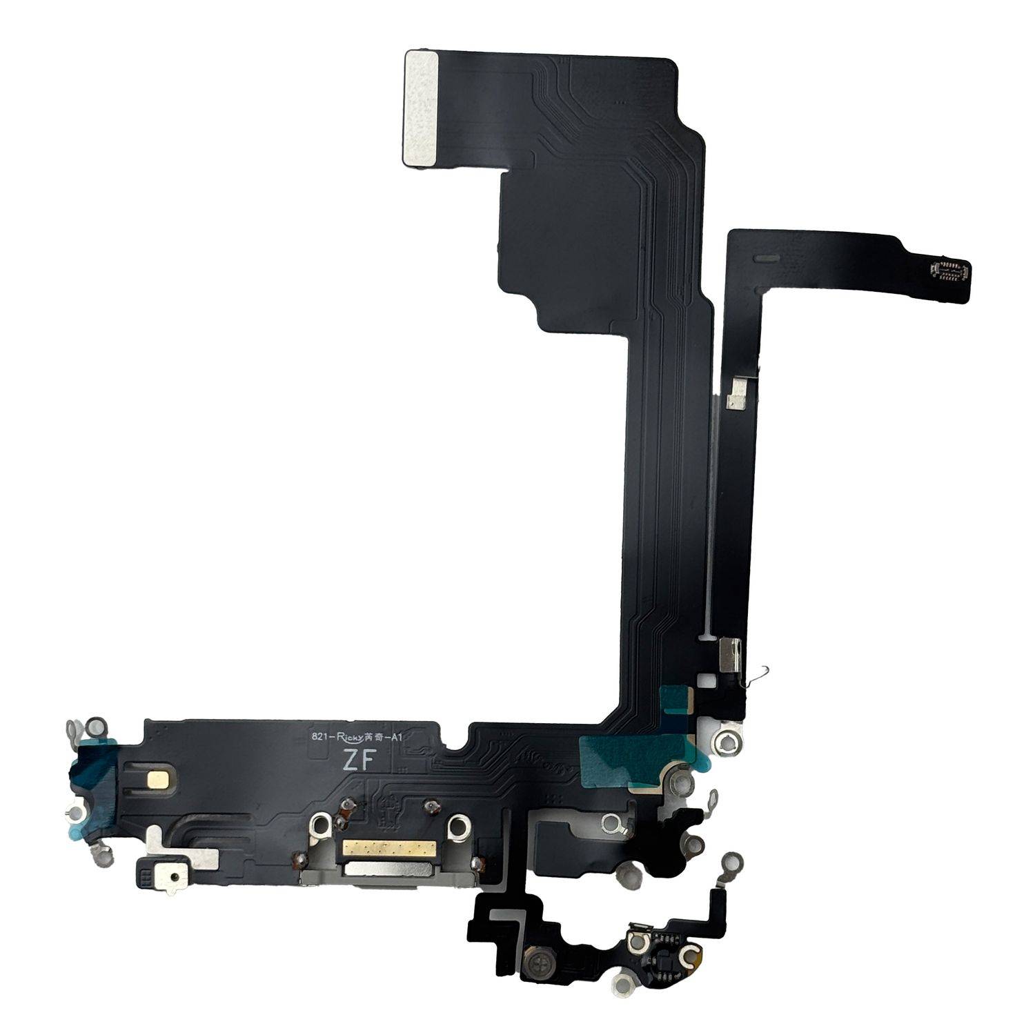 Für Apple iPhone 15 Pro Max Ladeanschluss Dock Connector Ersatzteil Weiß-2