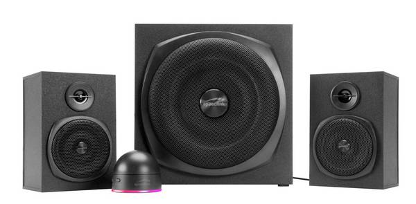 speedlink GRAVITY LT 2.1 Subwoofer System, schwarz SL-820009-BK