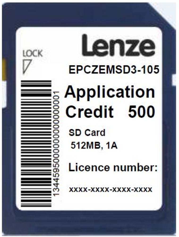 Lenze Speichermodul EPCZEMSD0L1050-0