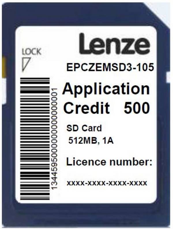 Lenze Speichermodul EPCZEMSD0L1050