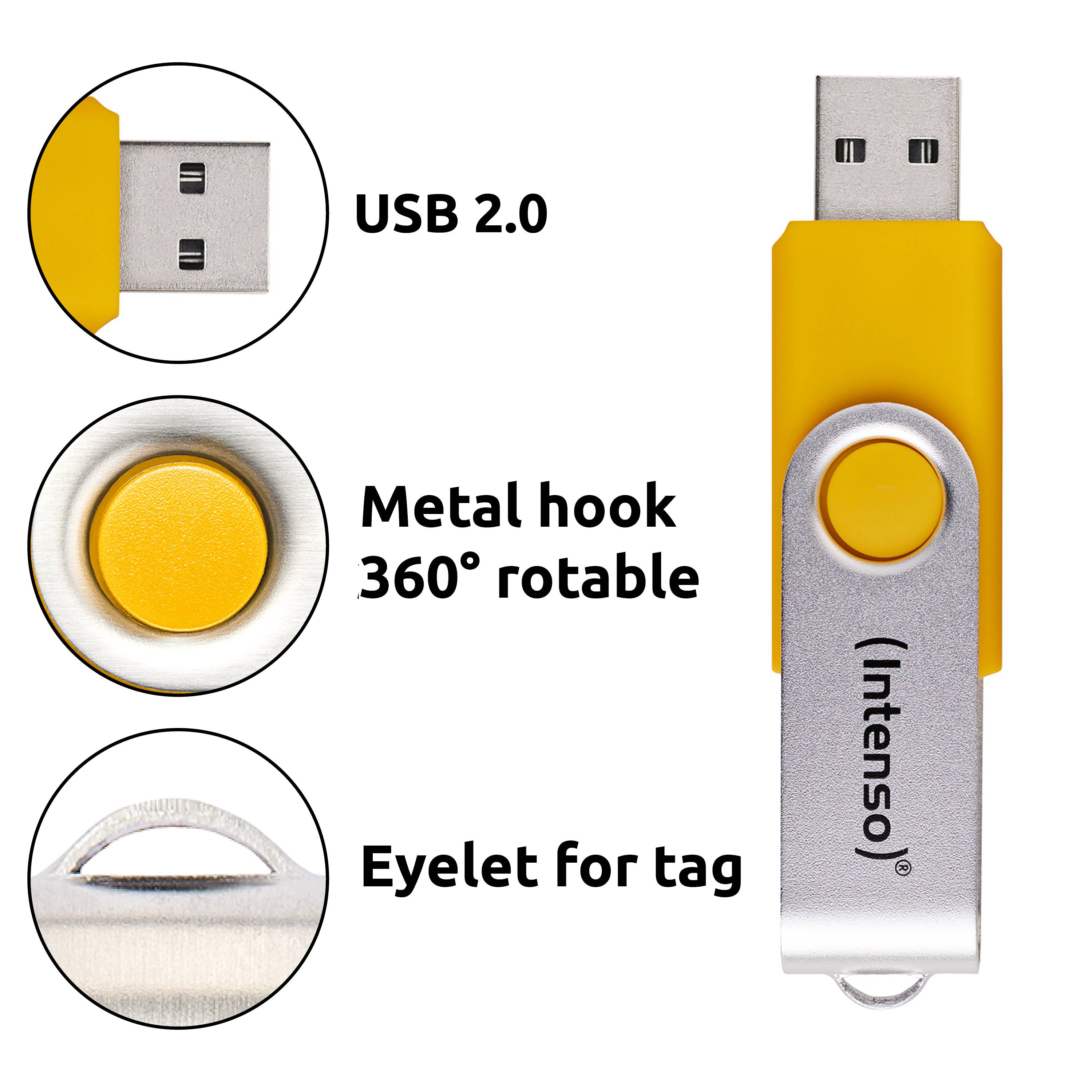 Intenso USB Flash Drive Office Line 3.2 5St. Multipack 64 GB 3.0-1
