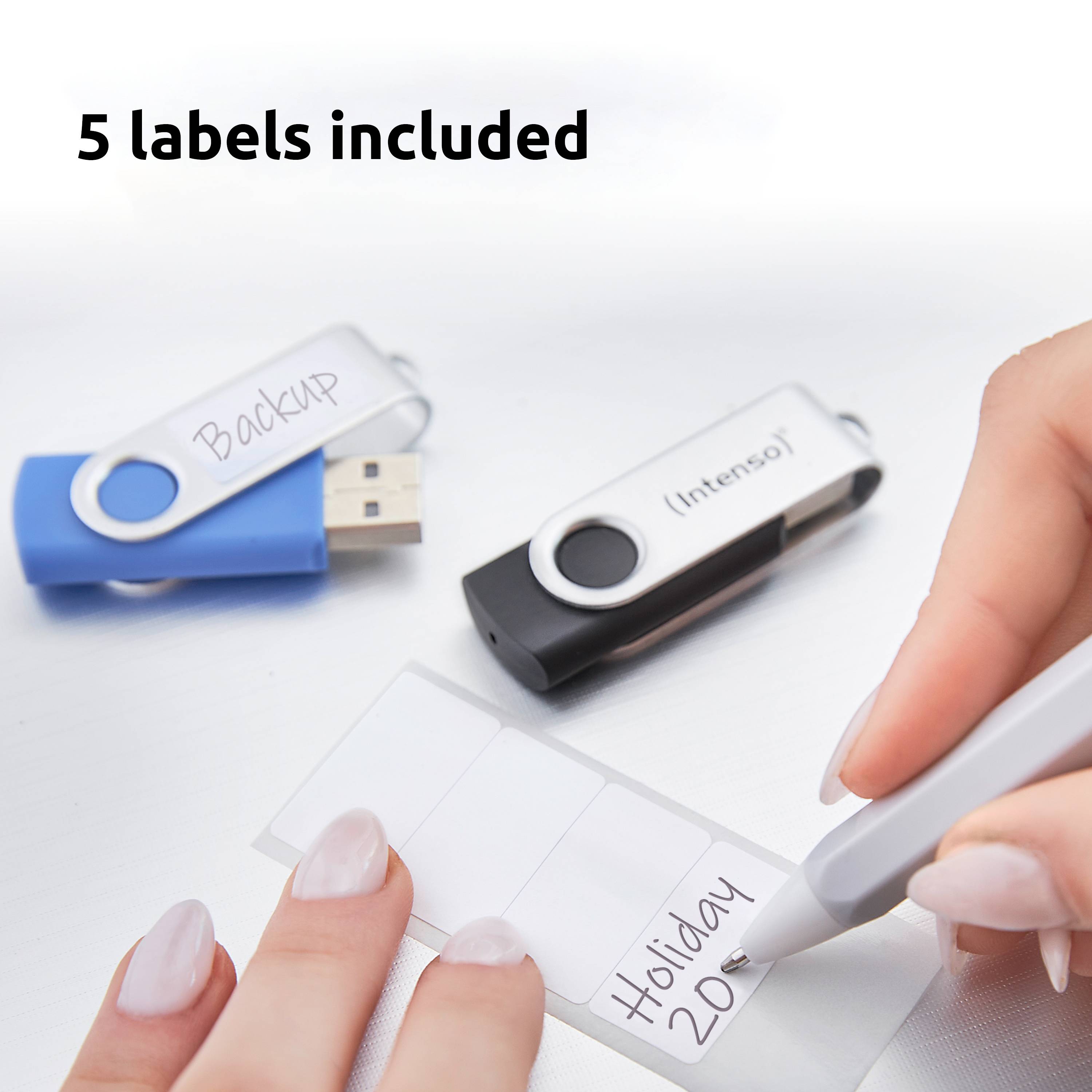 Intenso USB Flash Drive Office Line 3.2 5St. Multipack 64 GB 3.0-3