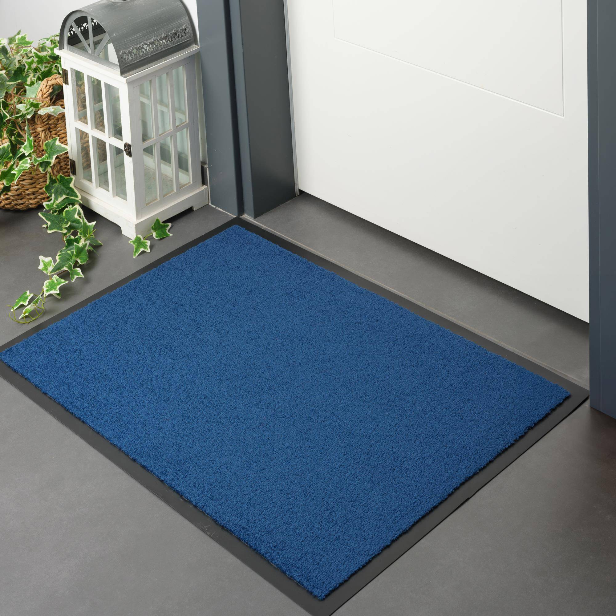 Furni24 Fußmatte - Blau, 60 x 90 cm-2