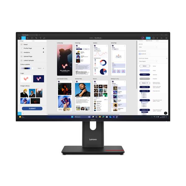 Lenovo ThinkVision T32UD-40 4K Ultra HD Monitor 81,3 cm (32"")