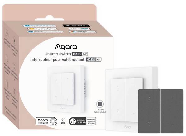 Aqara H2 EU - Rollladenschalter - kabellos